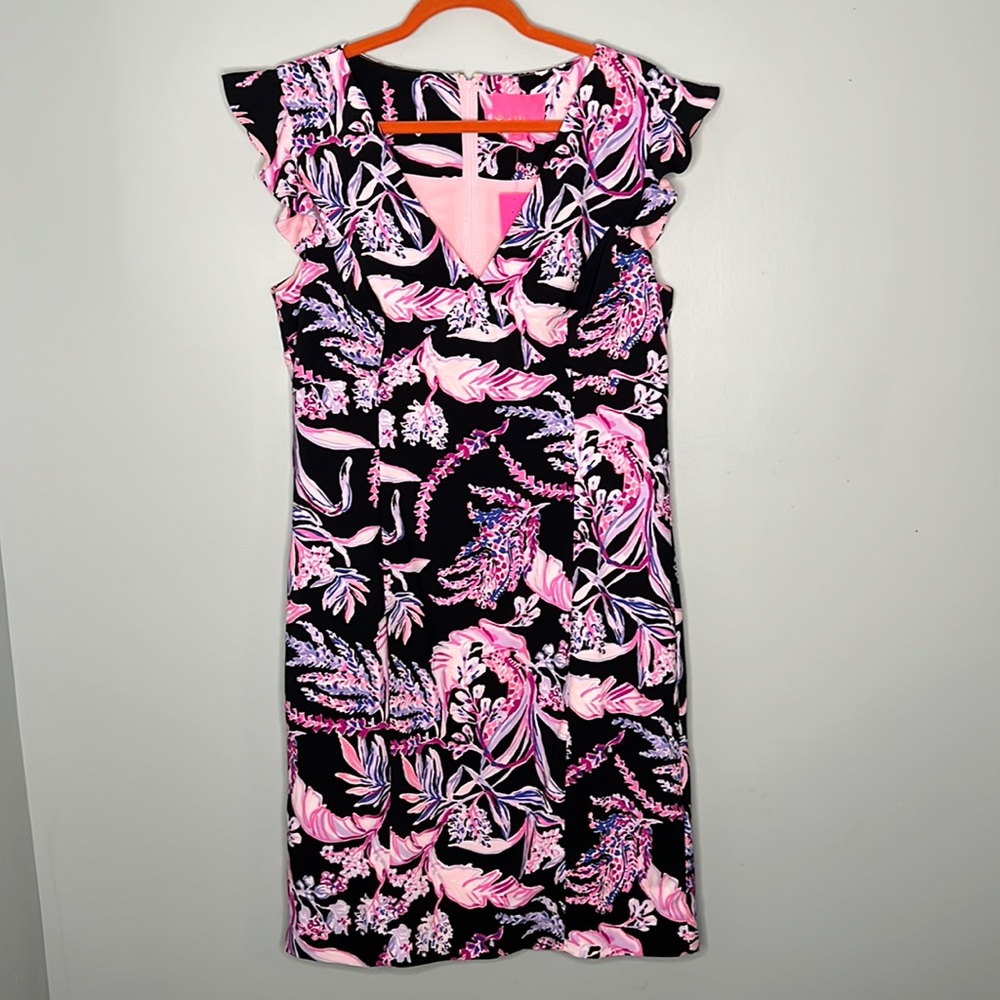 Nwt Lilly Pulitzer Mina Stretch Shift Sz 14